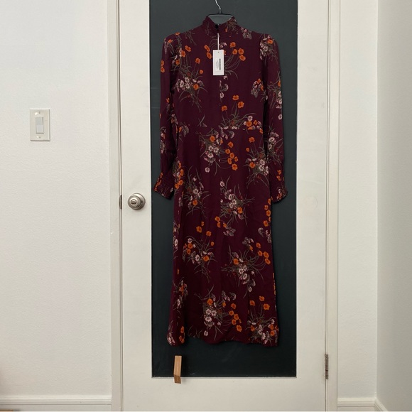 NWT Reformation Petites Aude Dress Emmeline (Size 6P) - Picture 6 of 10